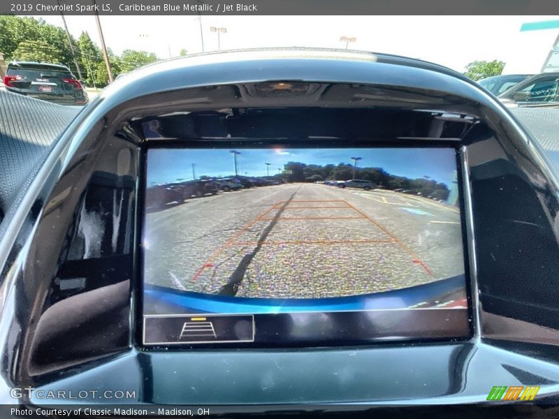 Caribbean Blue Metallic / Jet Black 2019 Chevrolet Spark LS