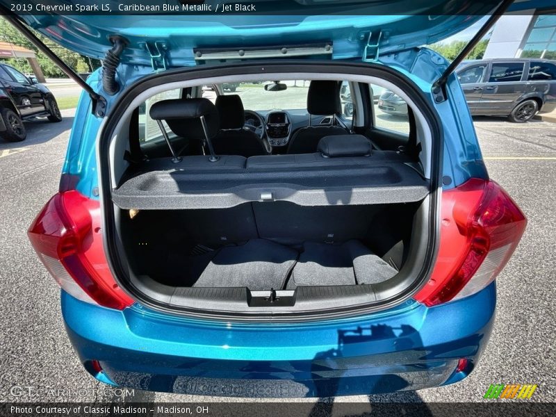 Caribbean Blue Metallic / Jet Black 2019 Chevrolet Spark LS