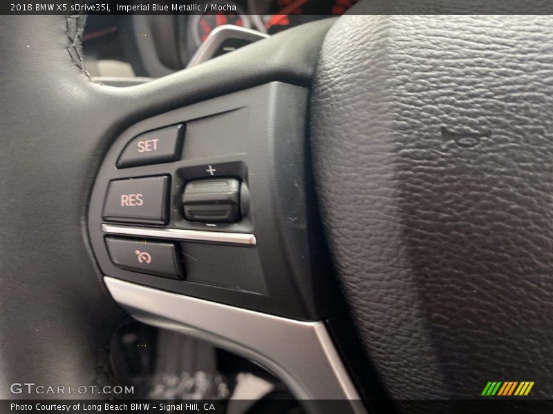 Imperial Blue Metallic / Mocha 2018 BMW X5 sDrive35i