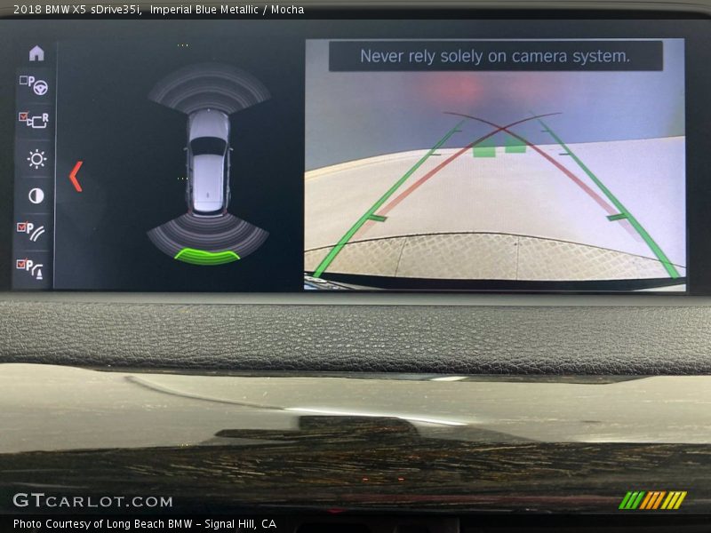 Imperial Blue Metallic / Mocha 2018 BMW X5 sDrive35i