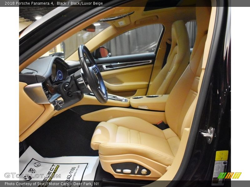 Front Seat of 2018 Panamera 4