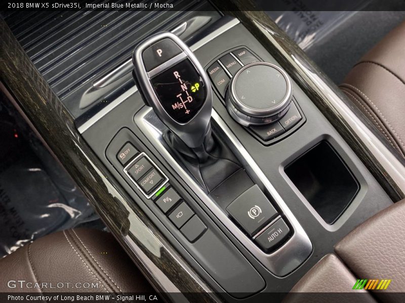 Imperial Blue Metallic / Mocha 2018 BMW X5 sDrive35i