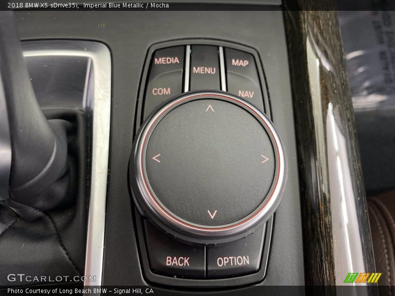 Imperial Blue Metallic / Mocha 2018 BMW X5 sDrive35i