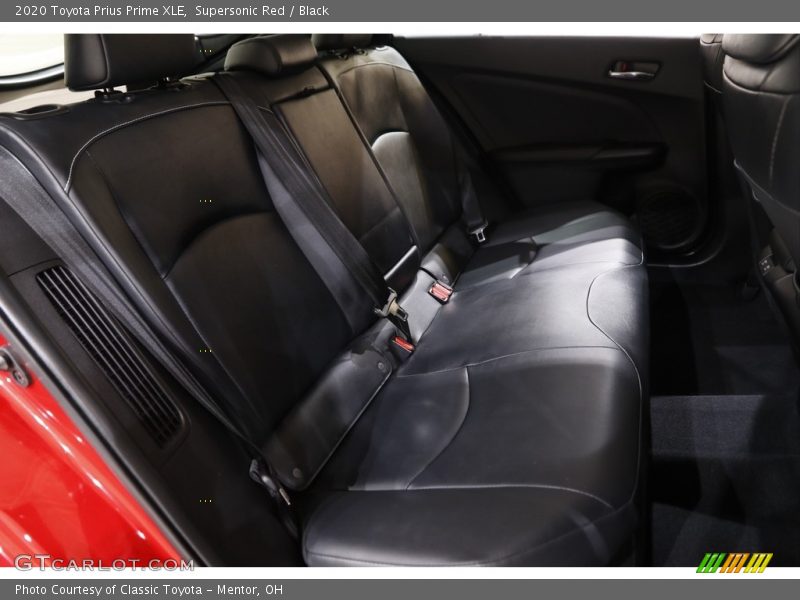 Supersonic Red / Black 2020 Toyota Prius Prime XLE
