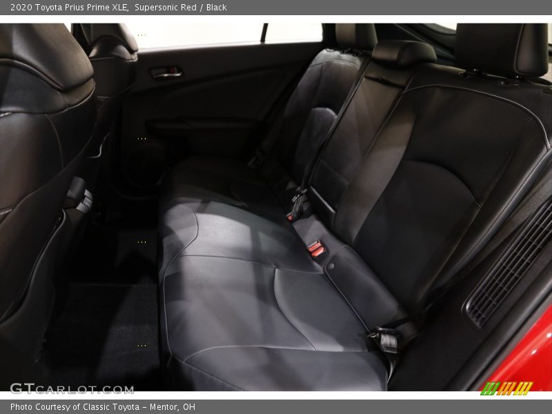 Supersonic Red / Black 2020 Toyota Prius Prime XLE