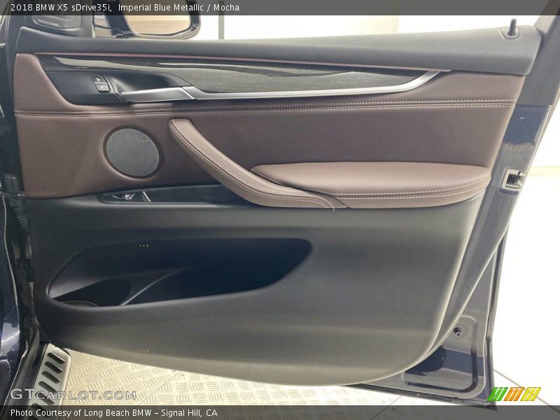 Imperial Blue Metallic / Mocha 2018 BMW X5 sDrive35i