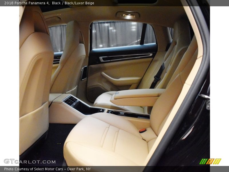 Rear Seat of 2018 Panamera 4