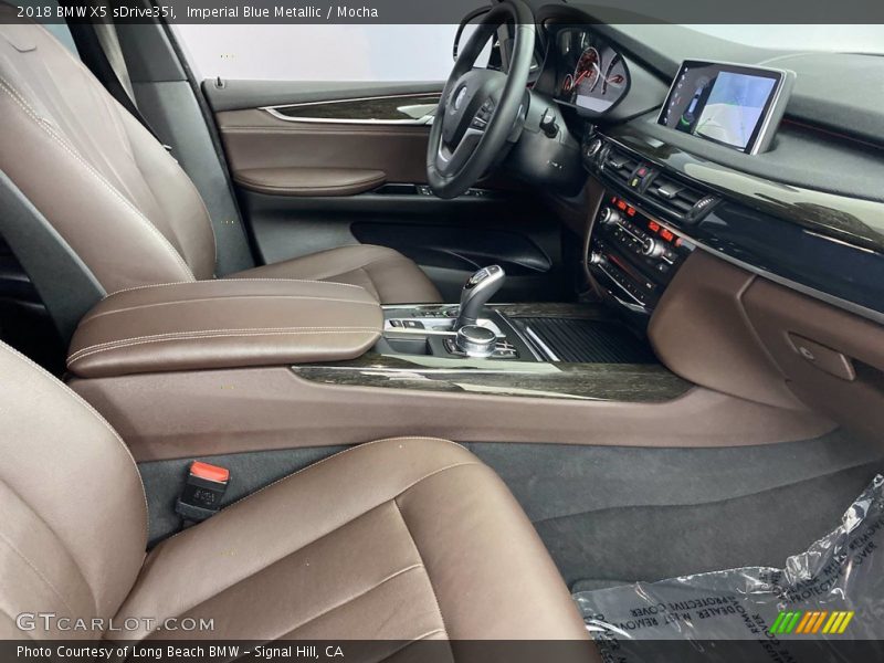 Imperial Blue Metallic / Mocha 2018 BMW X5 sDrive35i