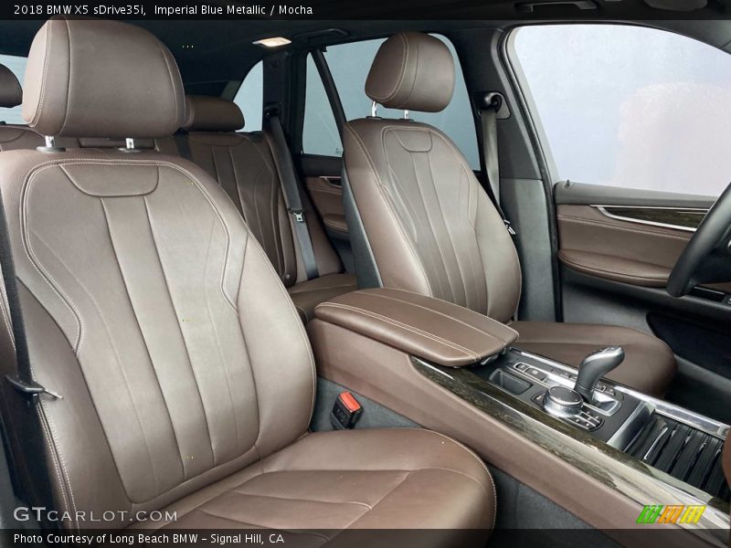 Imperial Blue Metallic / Mocha 2018 BMW X5 sDrive35i