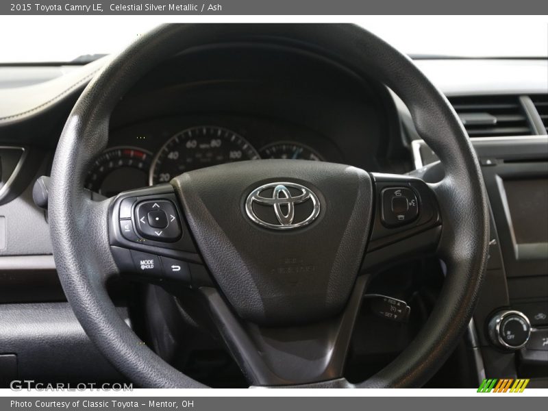 Celestial Silver Metallic / Ash 2015 Toyota Camry LE