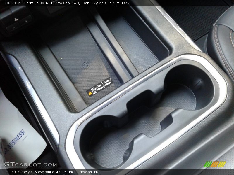 Dark Sky Metallic / Jet Black 2021 GMC Sierra 1500 AT4 Crew Cab 4WD
