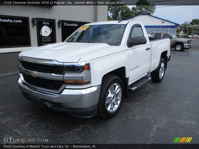 Summit White / Dark Ash/Jet Black 2016 Chevrolet Silverado 1500 LS Regular Cab