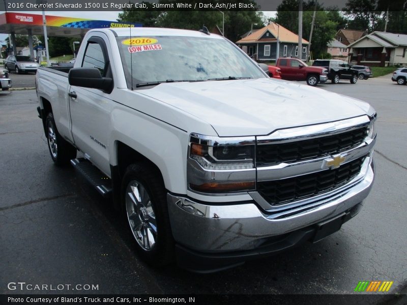Summit White / Dark Ash/Jet Black 2016 Chevrolet Silverado 1500 LS Regular Cab