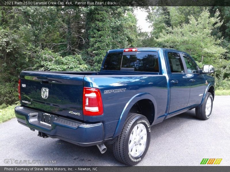 Patriot Blue Pearl / Black 2021 Ram 2500 Laramie Crew Cab 4x4