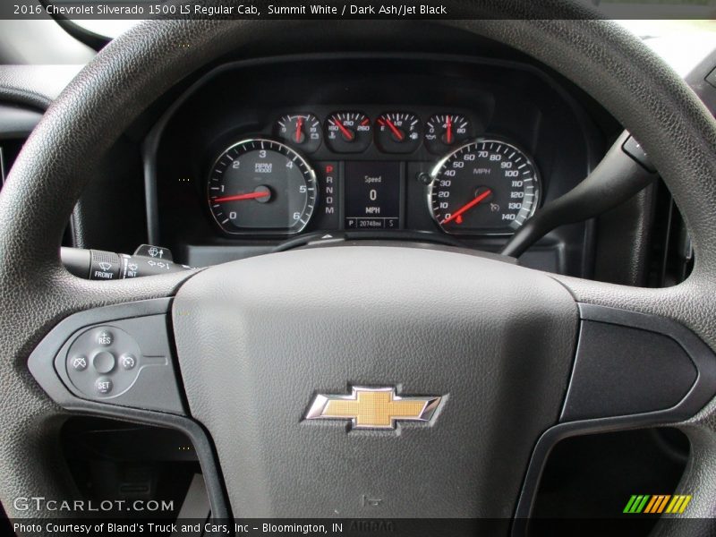 Summit White / Dark Ash/Jet Black 2016 Chevrolet Silverado 1500 LS Regular Cab