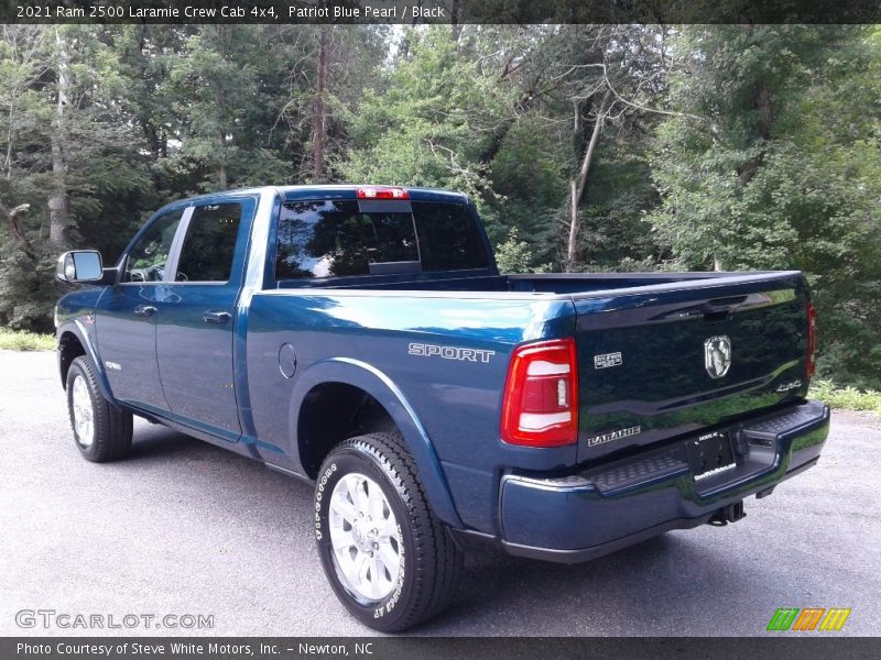 Patriot Blue Pearl / Black 2021 Ram 2500 Laramie Crew Cab 4x4
