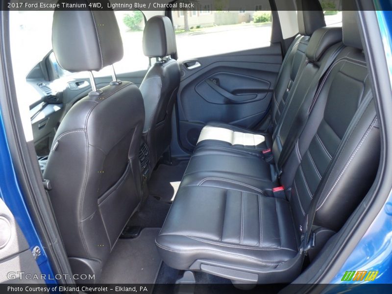 Lightning Blue / Charcoal Black 2017 Ford Escape Titanium 4WD