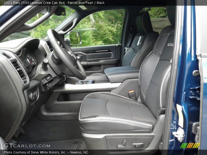  2021 2500 Laramie Crew Cab 4x4 Black Interior