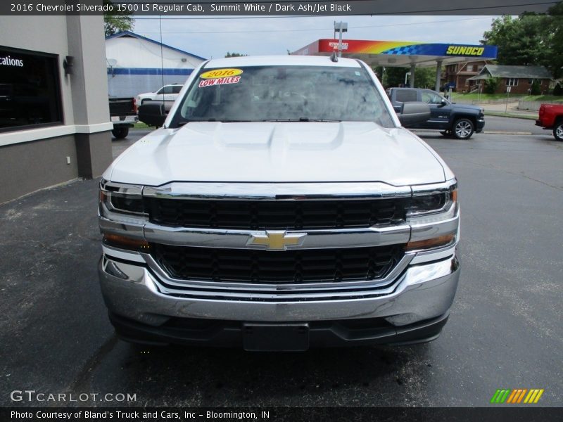 Summit White / Dark Ash/Jet Black 2016 Chevrolet Silverado 1500 LS Regular Cab