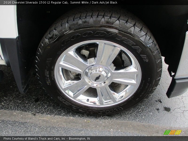 Summit White / Dark Ash/Jet Black 2016 Chevrolet Silverado 1500 LS Regular Cab