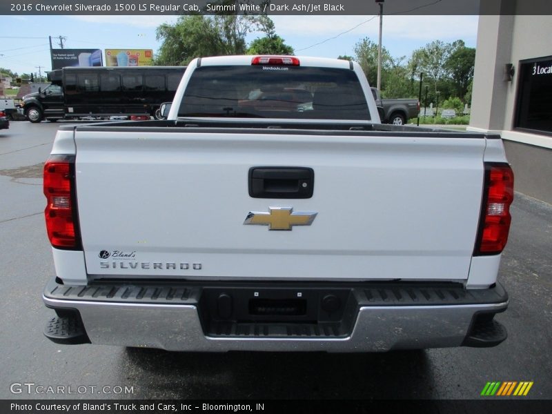 Summit White / Dark Ash/Jet Black 2016 Chevrolet Silverado 1500 LS Regular Cab