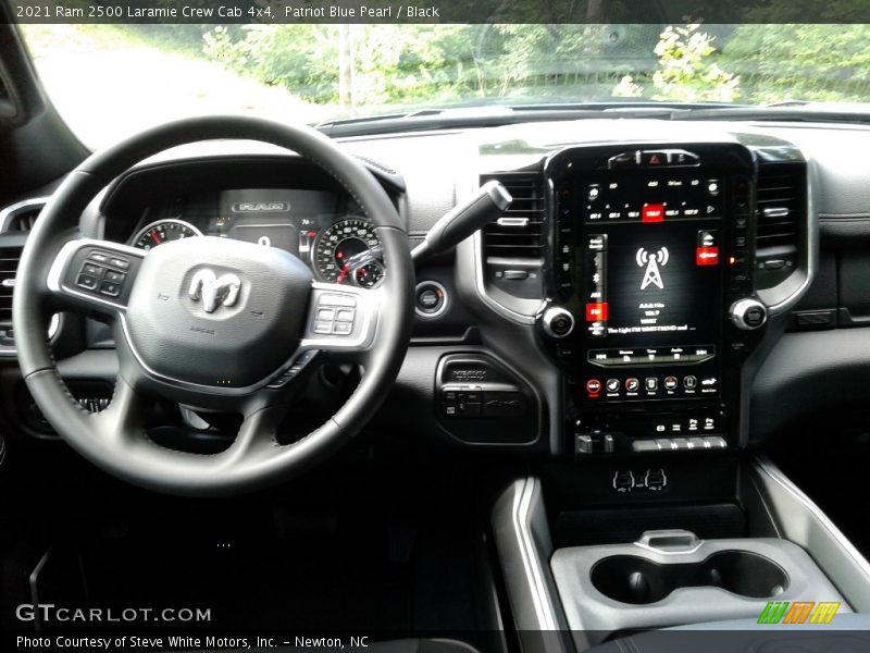 Patriot Blue Pearl / Black 2021 Ram 2500 Laramie Crew Cab 4x4