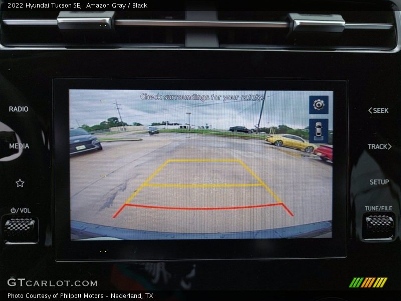 Amazon Gray / Black 2022 Hyundai Tucson SE