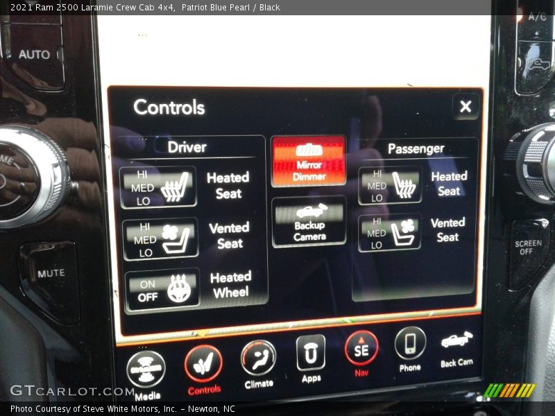 Patriot Blue Pearl / Black 2021 Ram 2500 Laramie Crew Cab 4x4