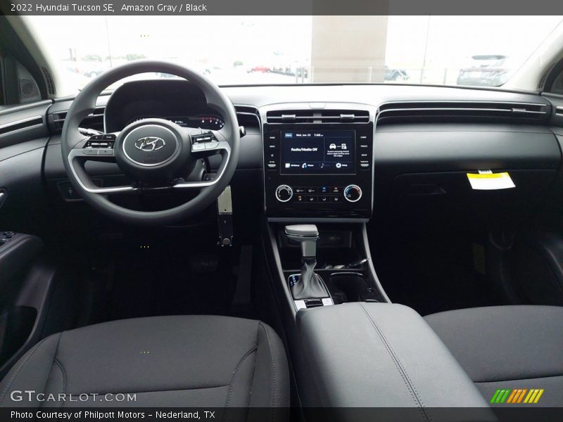 Amazon Gray / Black 2022 Hyundai Tucson SE