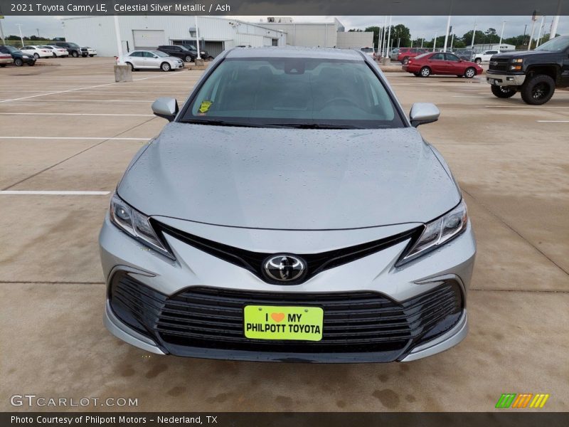 Celestial Silver Metallic / Ash 2021 Toyota Camry LE