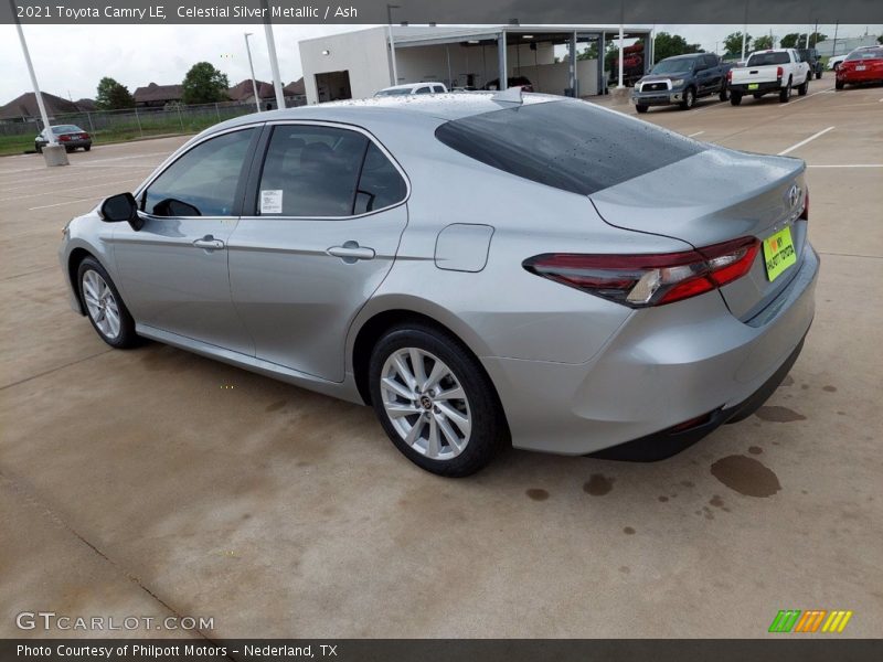 Celestial Silver Metallic / Ash 2021 Toyota Camry LE