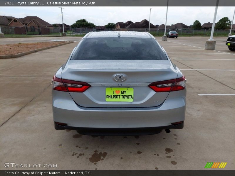 Celestial Silver Metallic / Ash 2021 Toyota Camry LE