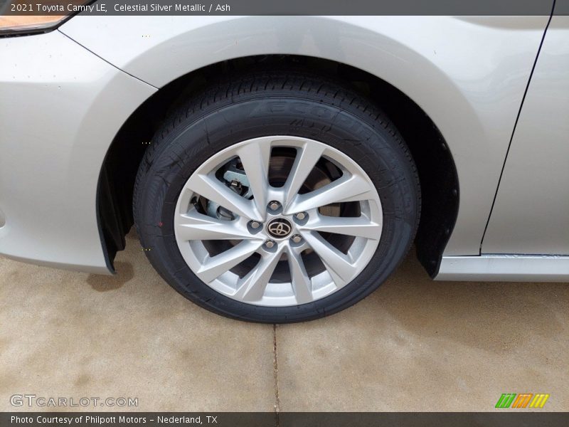 Celestial Silver Metallic / Ash 2021 Toyota Camry LE