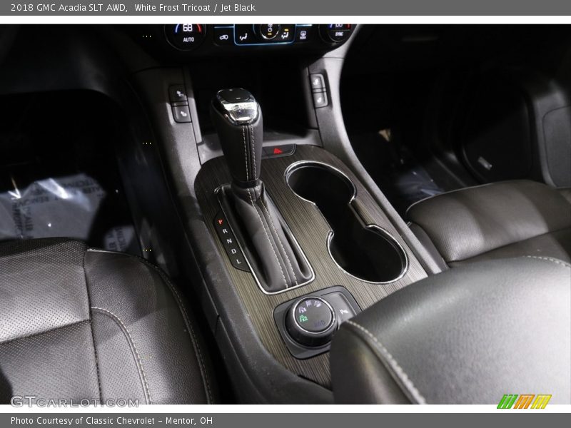 White Frost Tricoat / Jet Black 2018 GMC Acadia SLT AWD