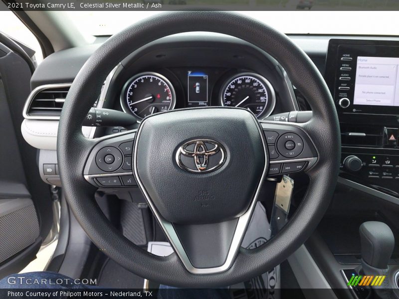 Celestial Silver Metallic / Ash 2021 Toyota Camry LE