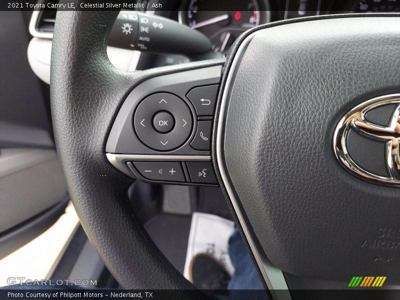 Celestial Silver Metallic / Ash 2021 Toyota Camry LE