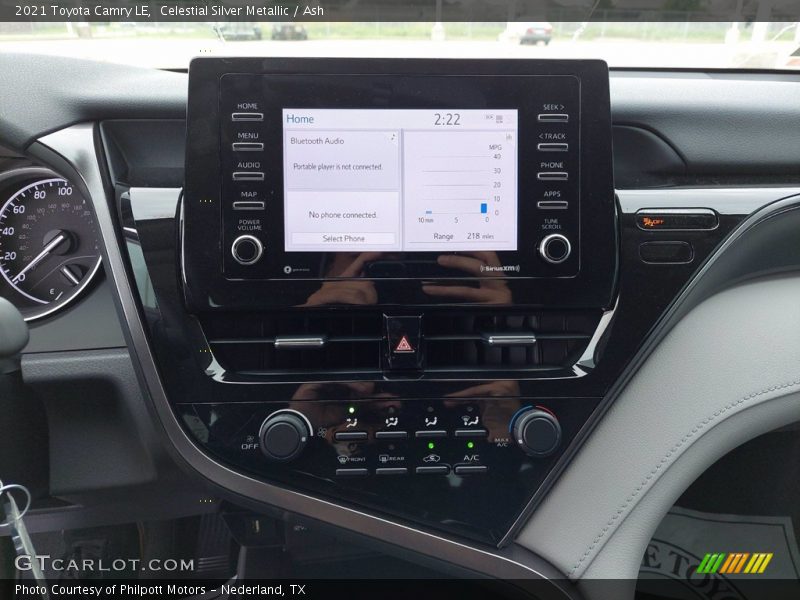 Celestial Silver Metallic / Ash 2021 Toyota Camry LE