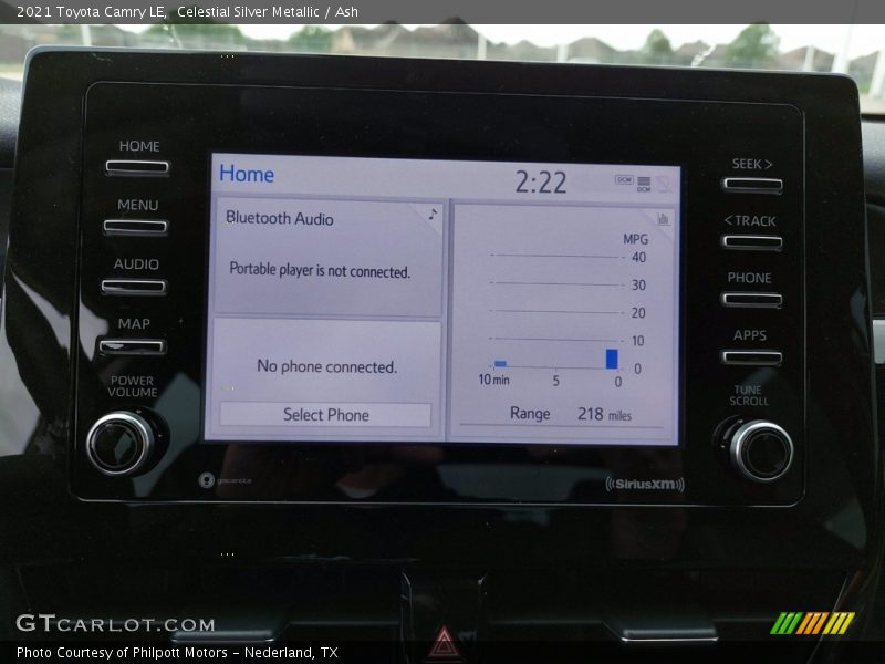 Celestial Silver Metallic / Ash 2021 Toyota Camry LE