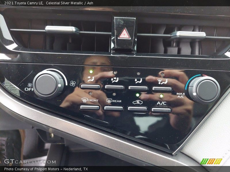 Celestial Silver Metallic / Ash 2021 Toyota Camry LE