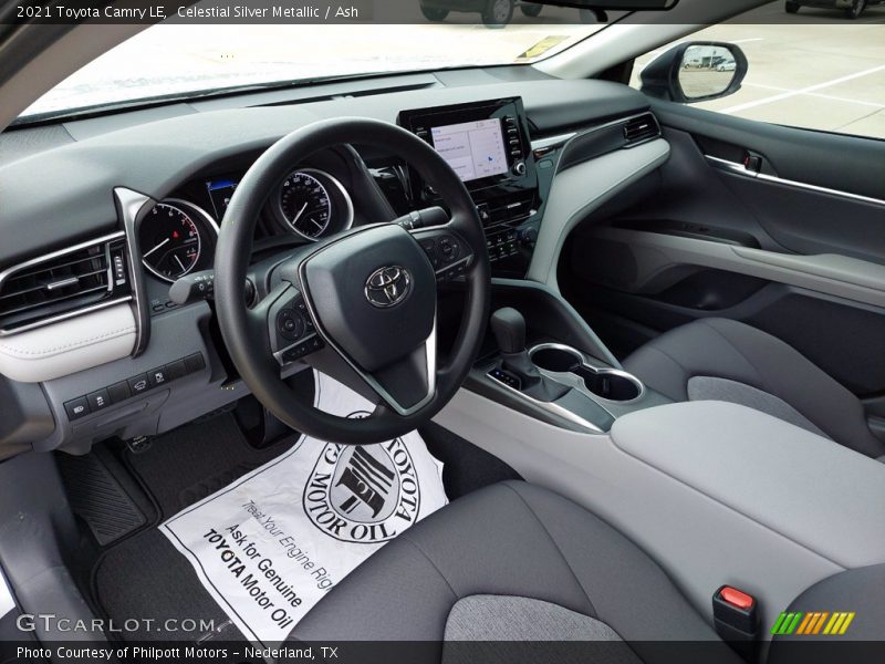 Celestial Silver Metallic / Ash 2021 Toyota Camry LE