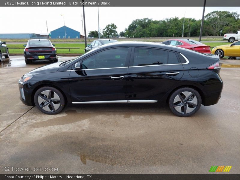  2021 Ioniq Hybrid Limited Black Noir Pearl