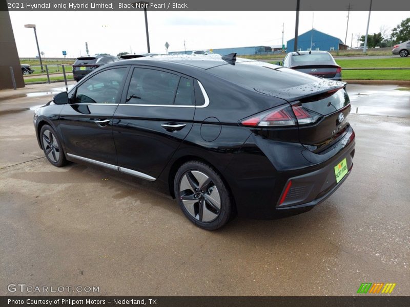 Black Noir Pearl / Black 2021 Hyundai Ioniq Hybrid Limited