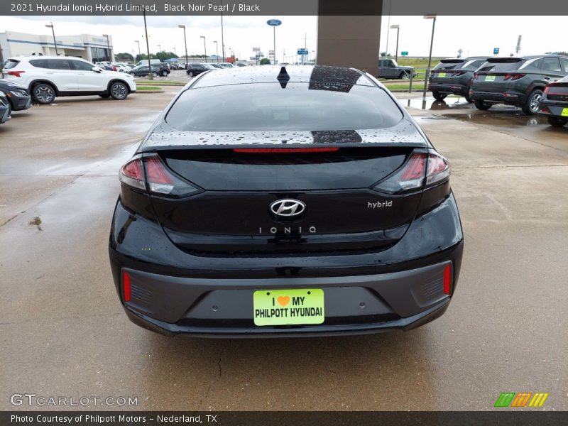 Black Noir Pearl / Black 2021 Hyundai Ioniq Hybrid Limited