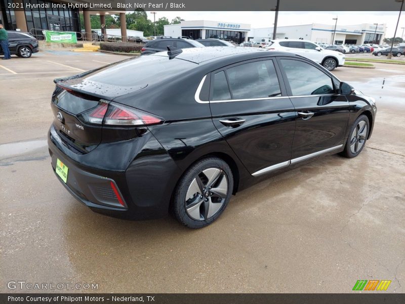 Black Noir Pearl / Black 2021 Hyundai Ioniq Hybrid Limited