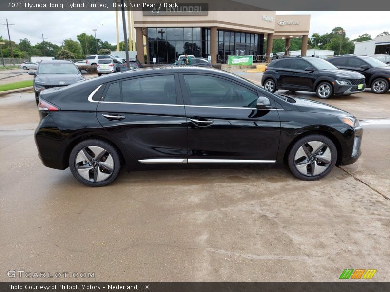 Black Noir Pearl / Black 2021 Hyundai Ioniq Hybrid Limited