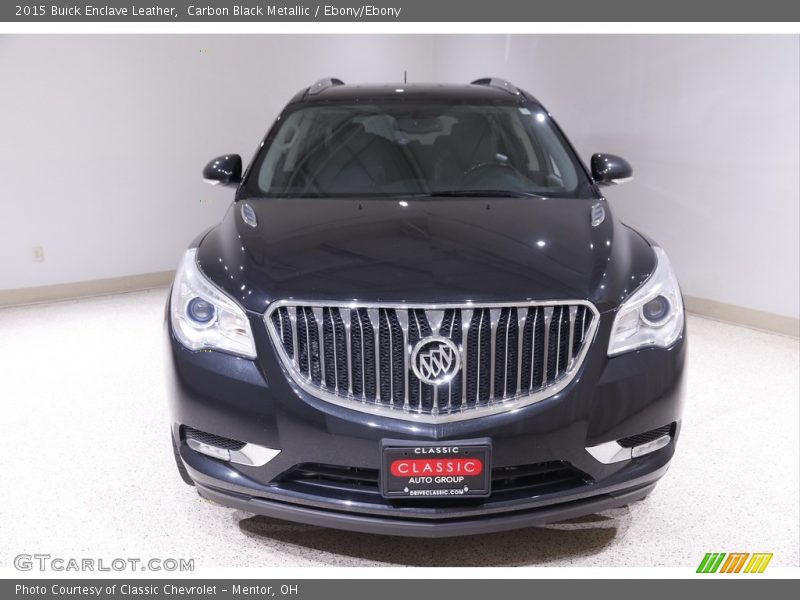 Carbon Black Metallic / Ebony/Ebony 2015 Buick Enclave Leather