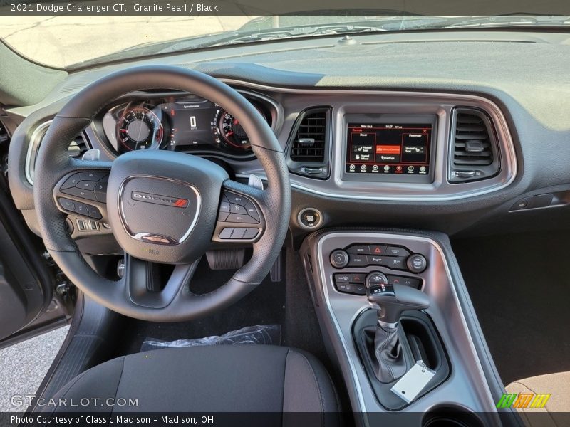 Granite Pearl / Black 2021 Dodge Challenger GT