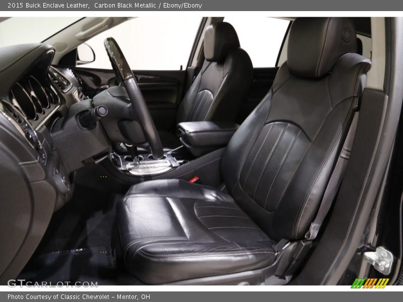 Carbon Black Metallic / Ebony/Ebony 2015 Buick Enclave Leather