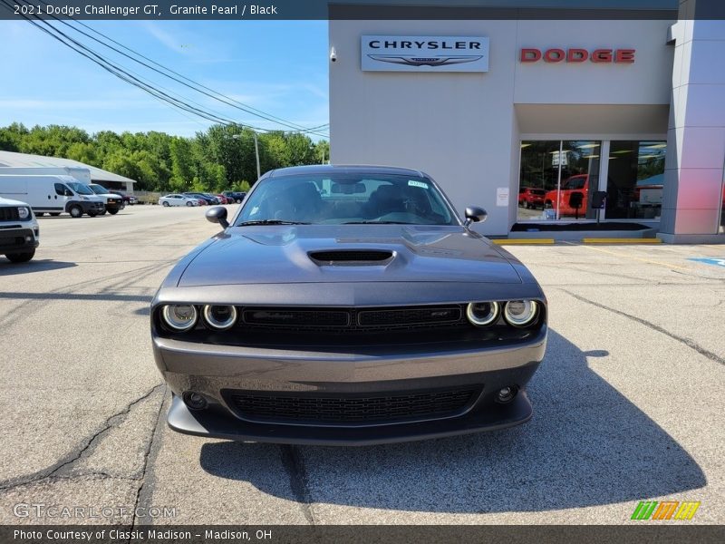 Granite Pearl / Black 2021 Dodge Challenger GT