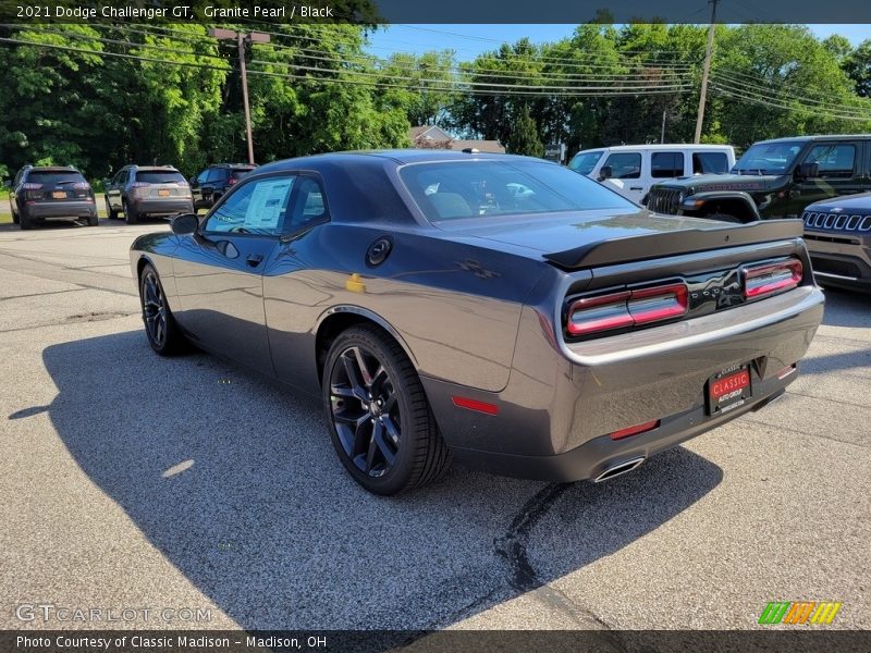 Granite Pearl / Black 2021 Dodge Challenger GT